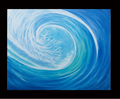 abstract ocean. Australian acrylic wave